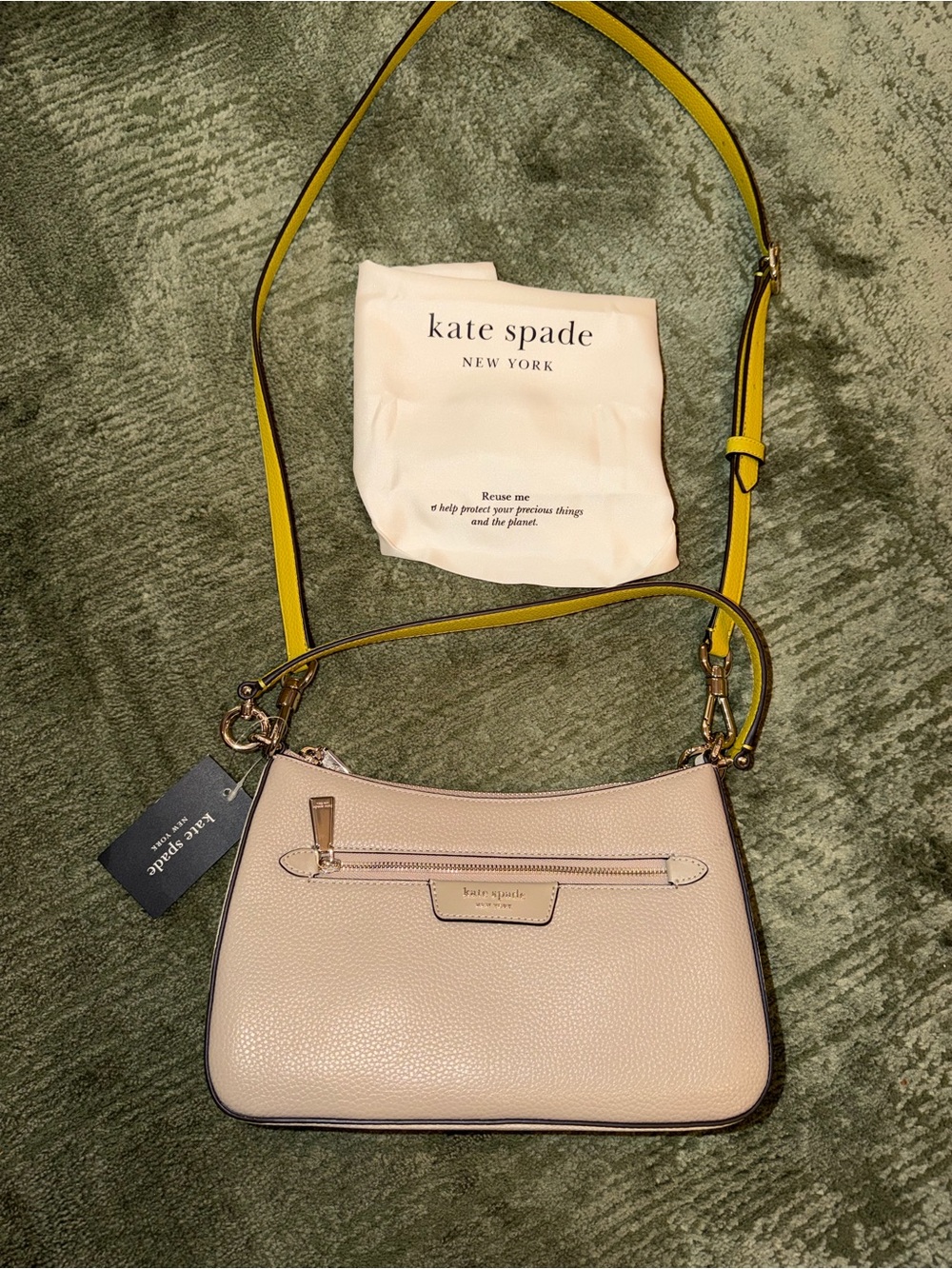 Kate Spade New York Hudson Colorblocked Convertible Crossbody NWT